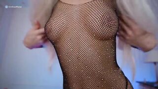 A sexy blonde girl with a juicy ass fucked hard