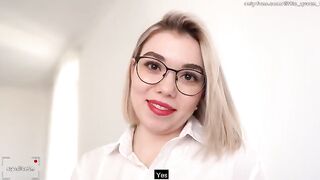 A student fucks her math teacher on the table in 4K POV