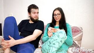 Russian guy fucked tight asshole of cute stepsis