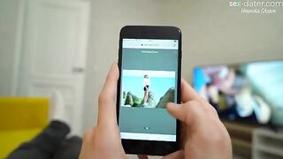 Guy met Veronika Charm on a sex-dater and fucked her twice