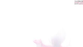Asian beauty got fucked in the bathtub and got cum on her tits