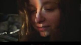 A passionate girl is having fun with her boyfriend in a steamy scene