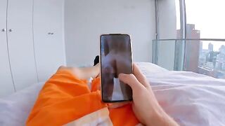 Double Penetration of the butt plug with a huge squirting orgasm