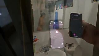 Public challenge to not squirt with Martina Smith using Lush vibrator