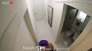 A nanny, played by the petite and stunning Anastasia Knight, is fired after a party mishap